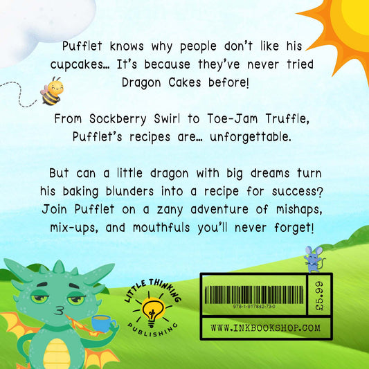 Pufflet: The Dragon Who Botched His Buns by Kate Simkins
