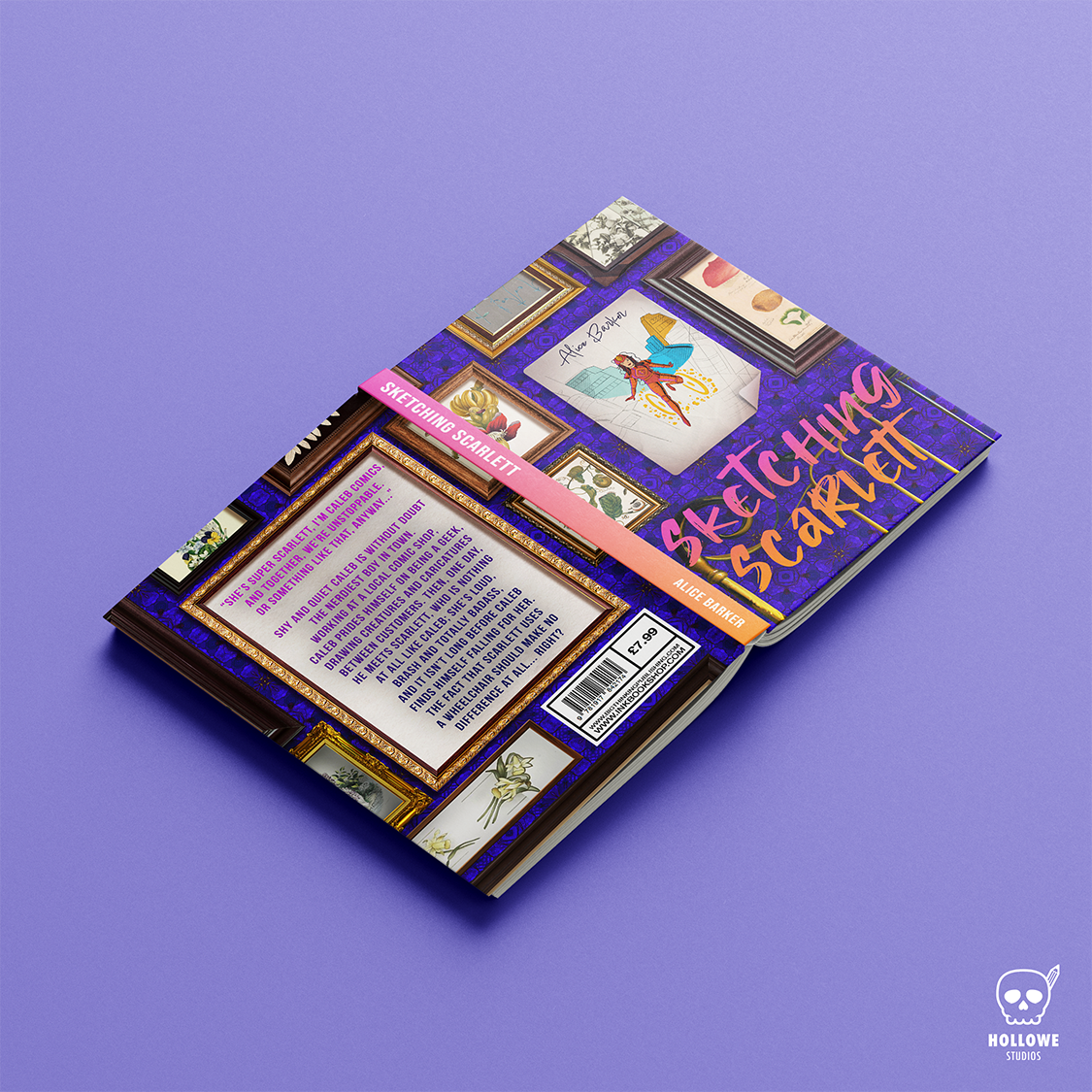 Sketching Scarlett by Alice Barker