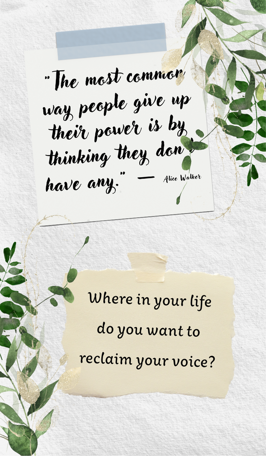 Voices: Words Have Weight