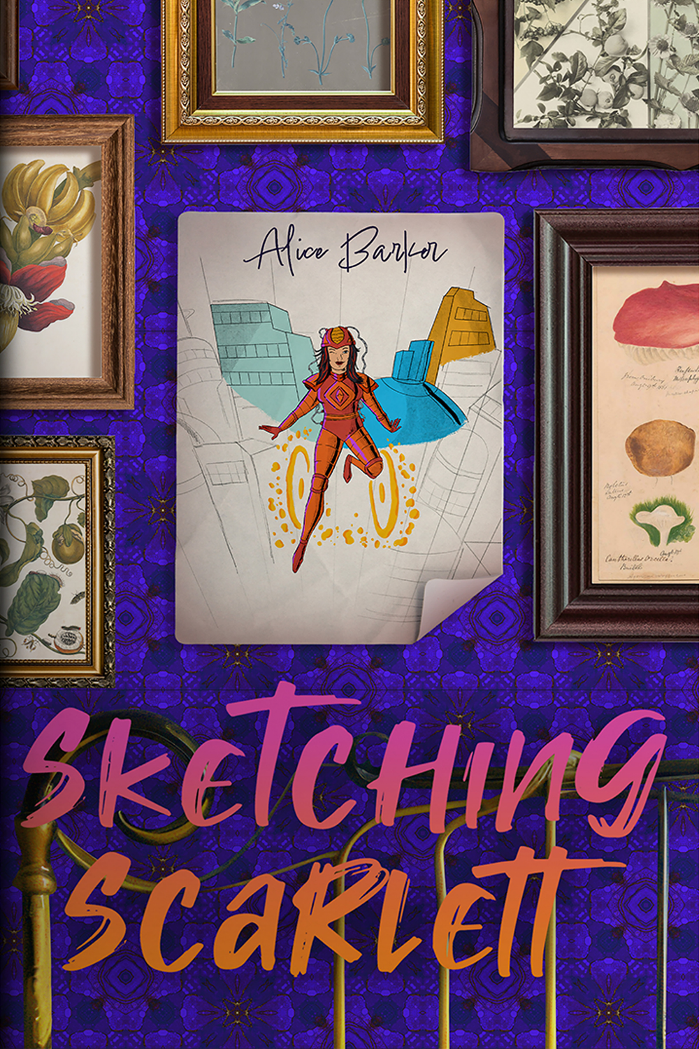 Sketching Scarlett by Alice Barker