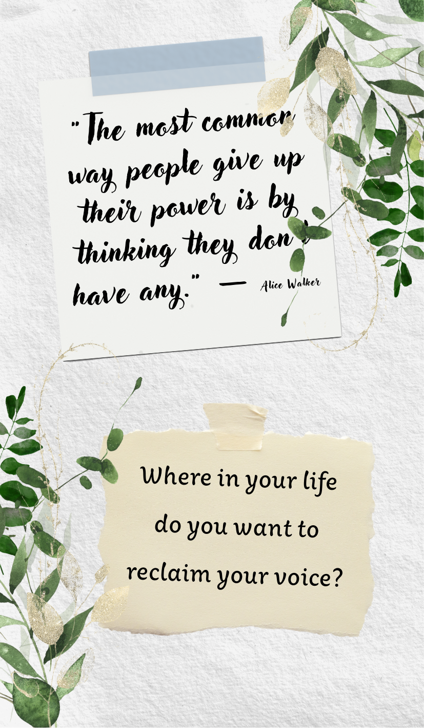 Voices: Words Have Weight